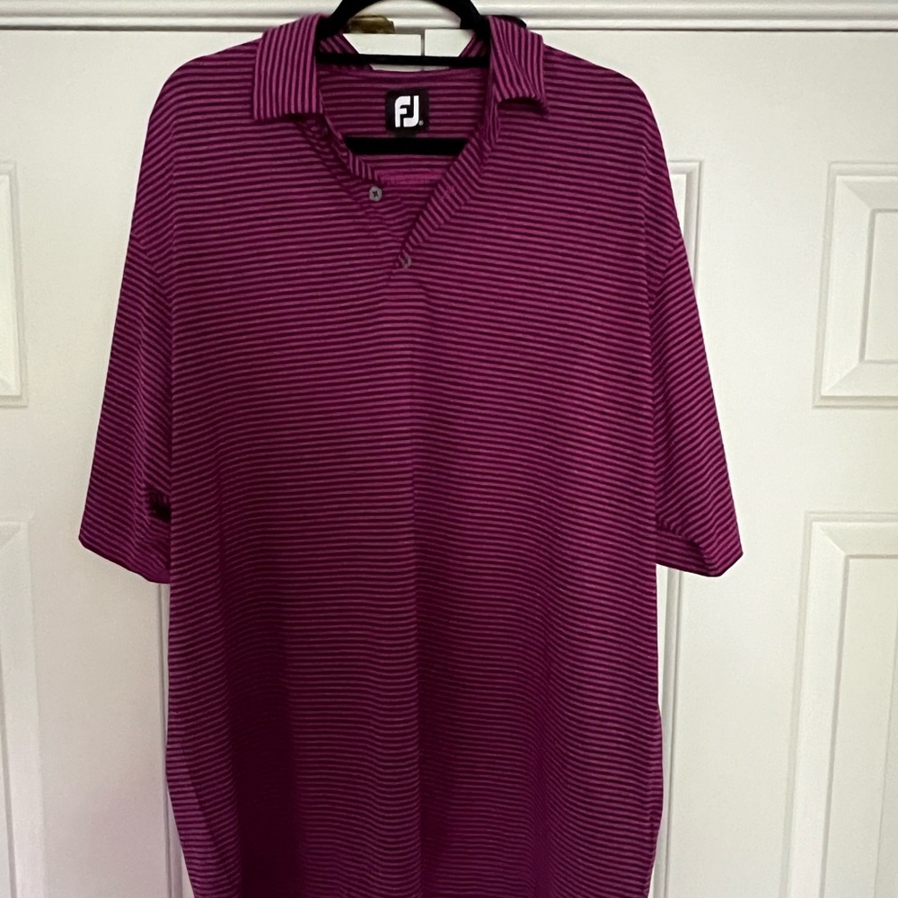 Footjoy short sleeve polo, size XL